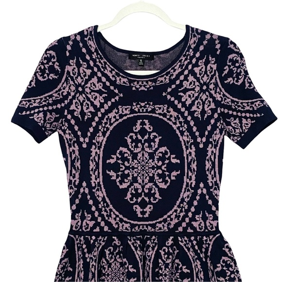 Romeo + Juliet Couture Jacquard Sweater Knit Dress - Picture 3 of 7